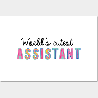 Assistant Gifts | World's cutest Assistant Posters and Art